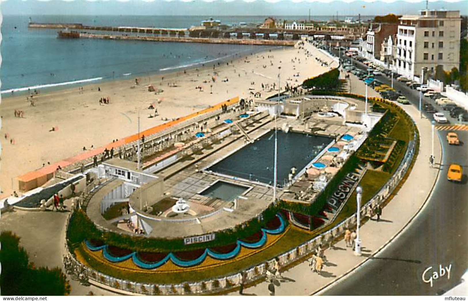 85* LES SABLES D OLONNES Piscine     (CPSM Petit Format)    MA97,0651 - Sables D'Olonne