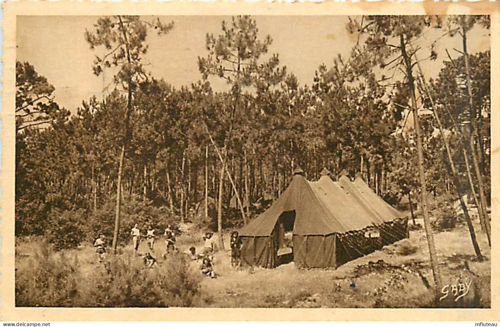 85* LES SABLES D OLONNES  Camp Vacances Des A.K.N (CPSM Petit Format)   MA97,0650 - Sables D'Olonne