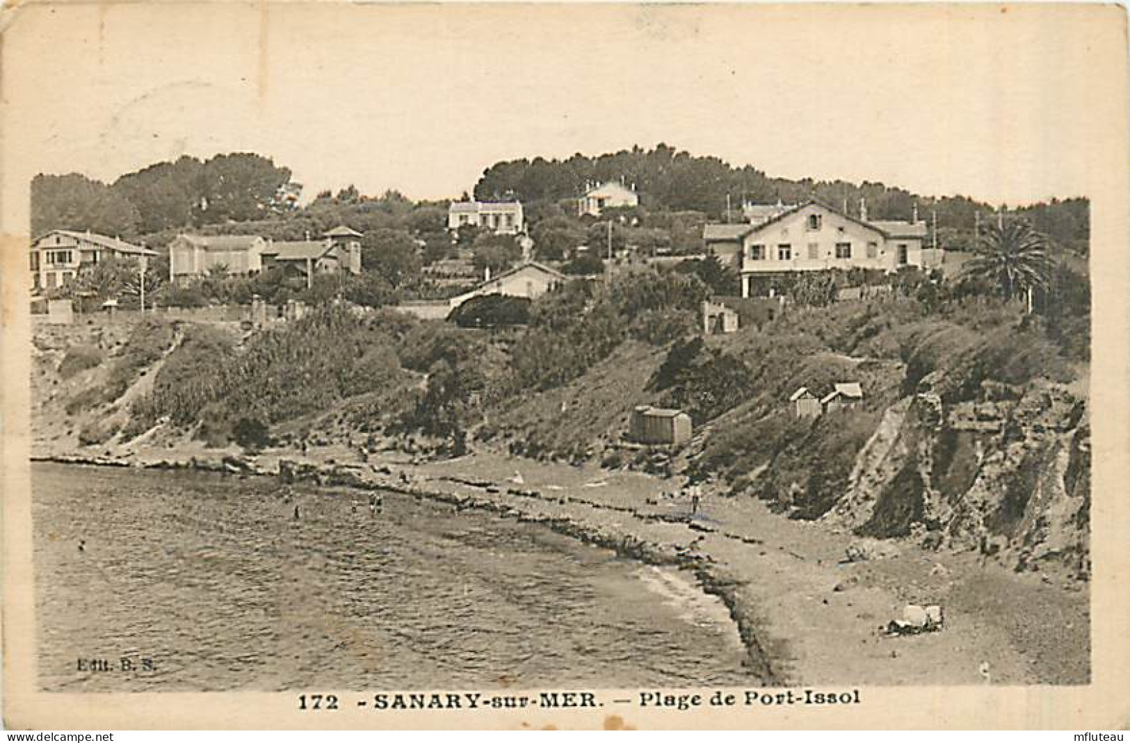 83* SANARY SUR MER  Plage Port Issol                    MA97,0421 - Sanary-sur-Mer