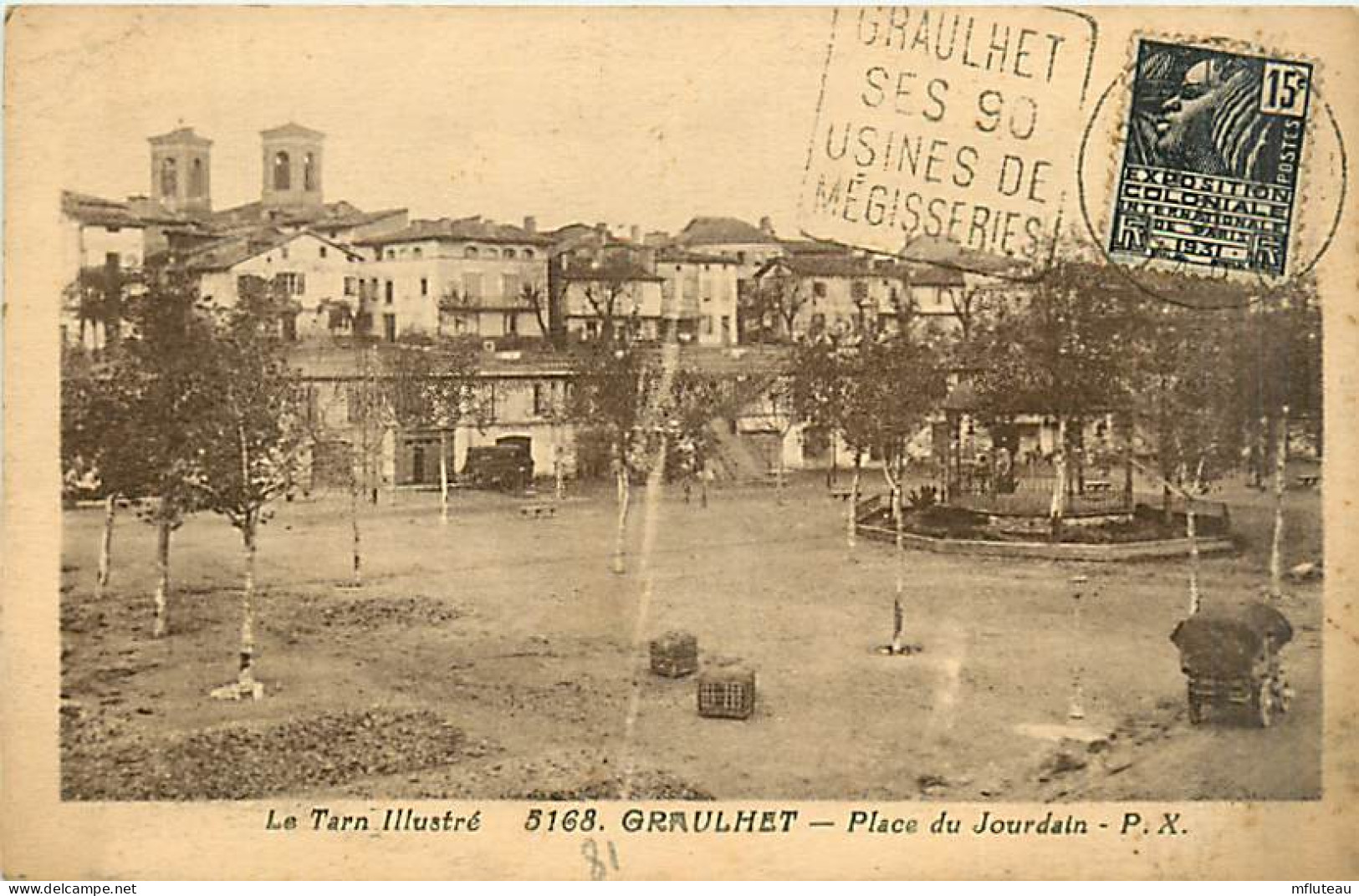 81* GRAULHET Place Du Jourdain                    MA97,0368 - Graulhet