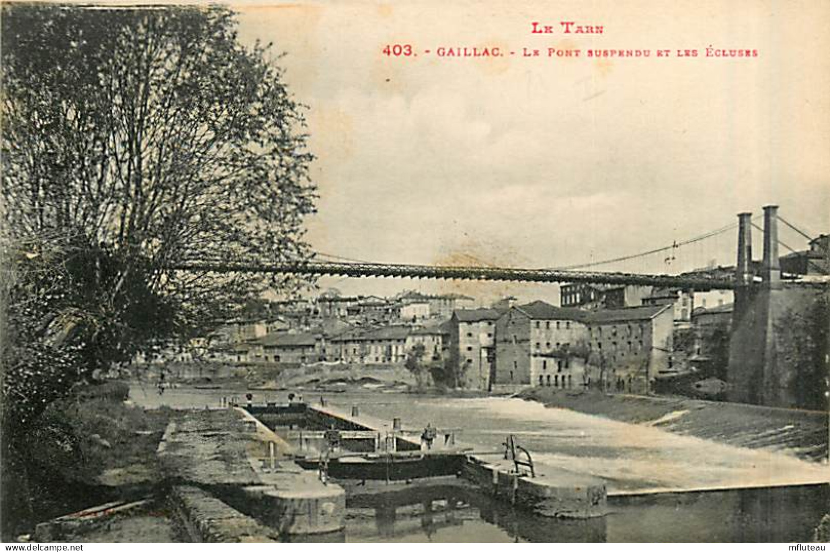 81* GAILLAC  Pont  Ecluses                     MA97,0373 - Gaillac