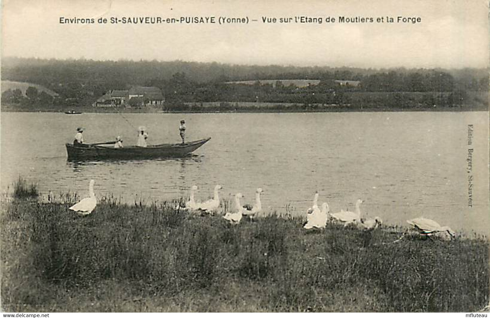 89* ST SAUVEUR EN PUISAYE  Eta,g De Moutiers        MA97,1499 - Saint Sauveur En Puisaye