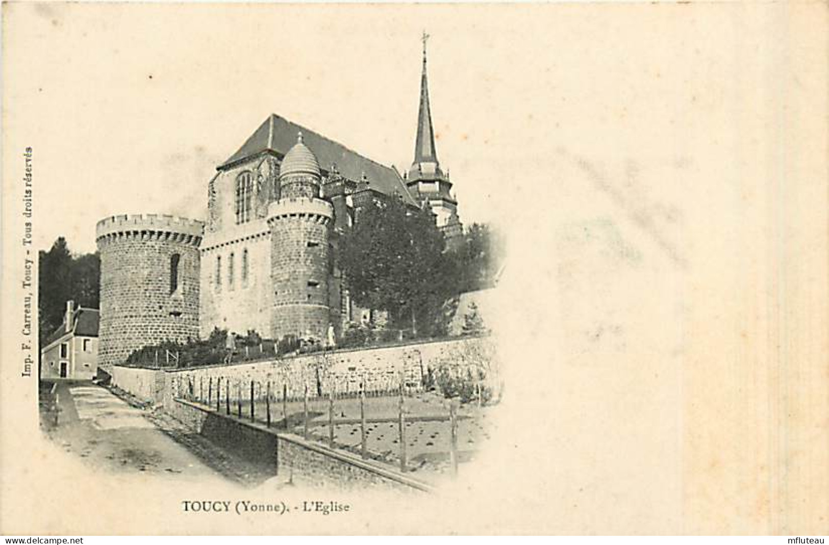 89* TOUCY Eglise        MA97,1391 - Toucy