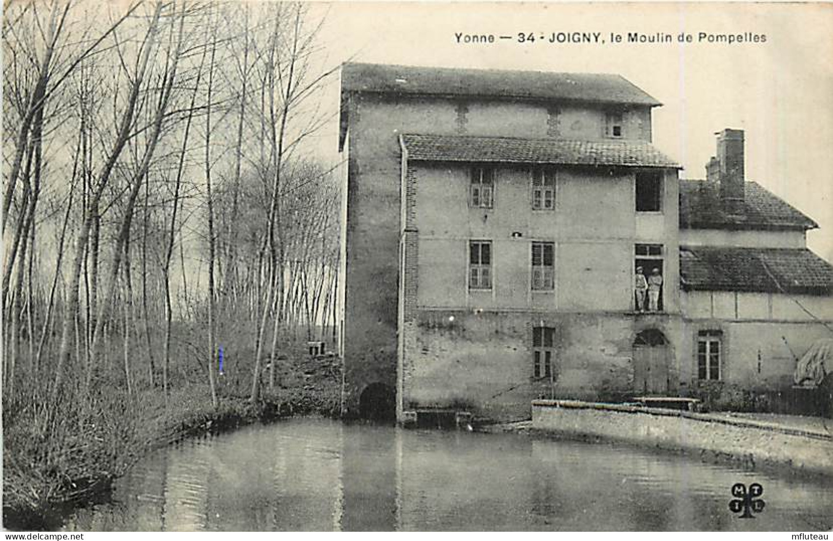 89* JOIGNY  Moulin De Pompelles         MA97,1365 - Joigny