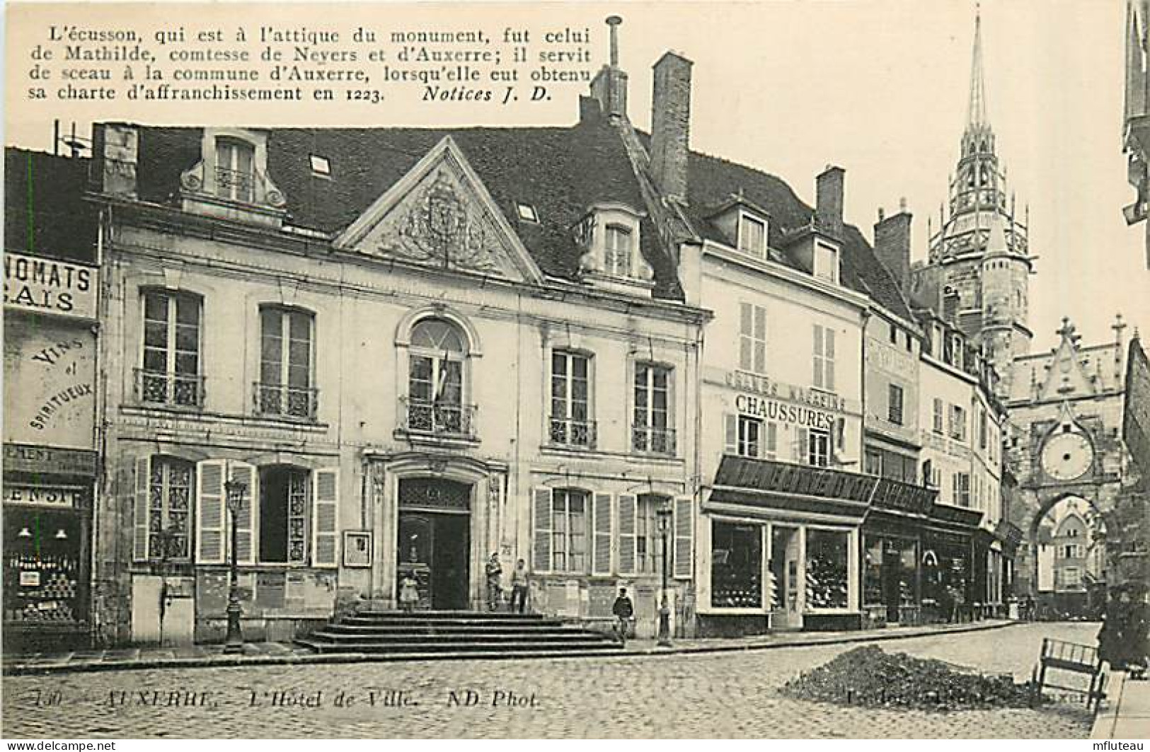 89* AUXERRE  Mairie    MA97,1312 - Auxerre