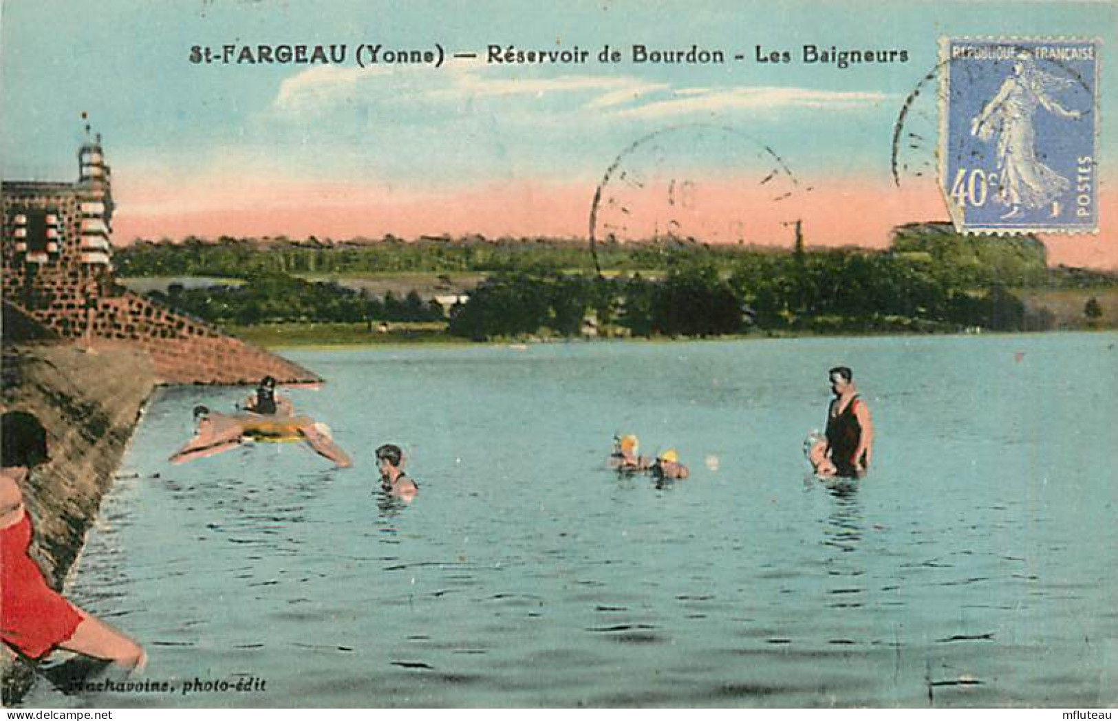 89* ST FARGEAU  Baigneurs         MA97,1267 - Saint Fargeau