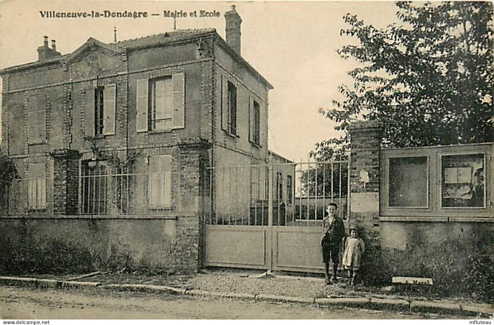89* VILLENEUVE LES  DONDAGRE  Mairie- Ecole        MA97,1265 - Villeneuve-la-Dondagre