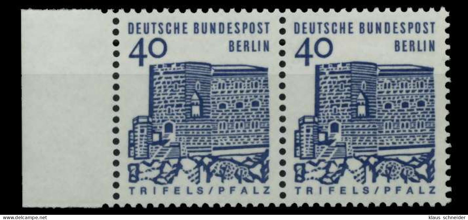 BERLIN DS D-BAUW. 1 Nr 245 Postfrisch WAAGR PAAR X74B96A - Ungebraucht