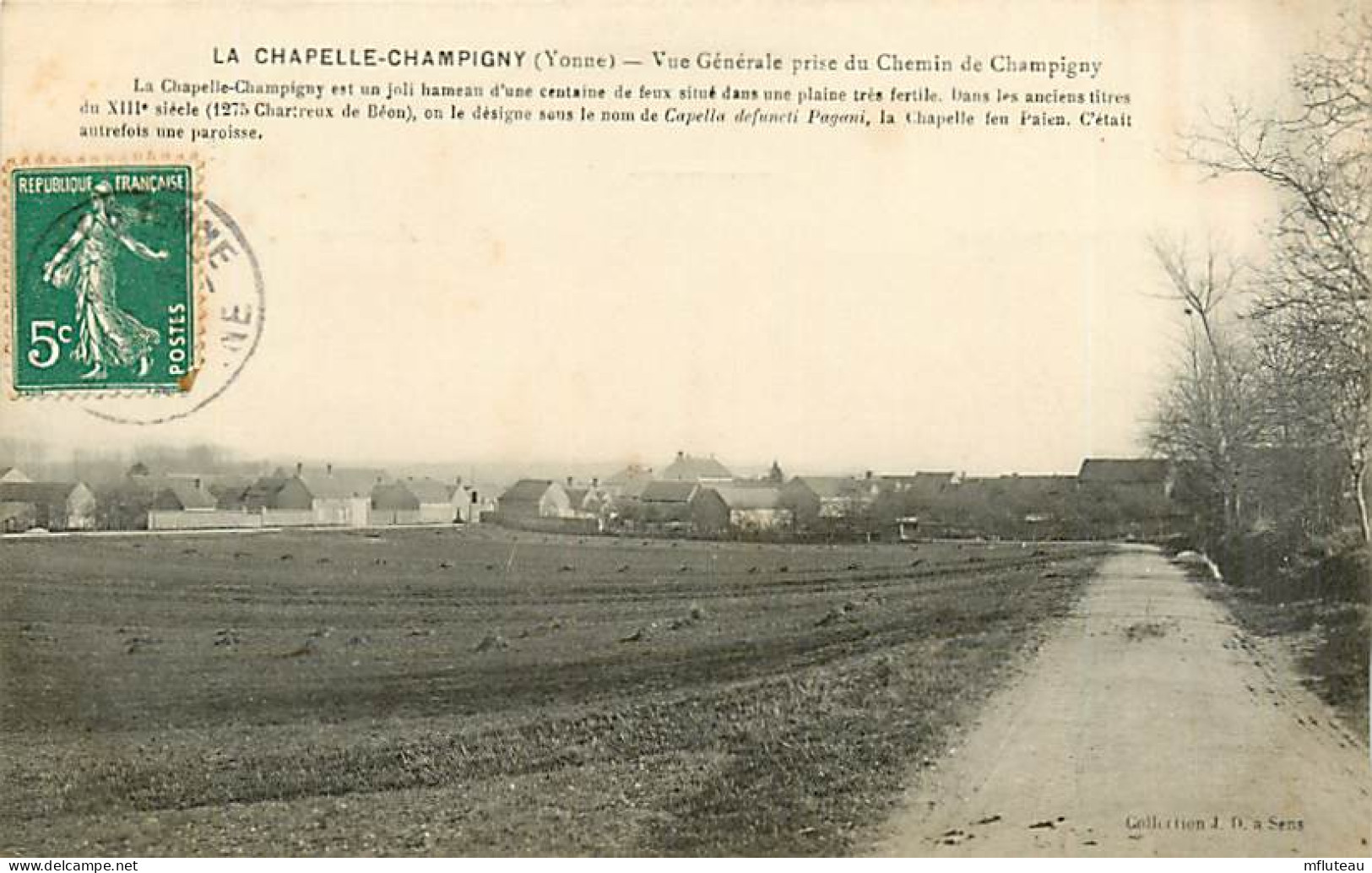 89* LA CHAPELLE CHAMPIGY          MA97,1199 - Autres & Non Classés