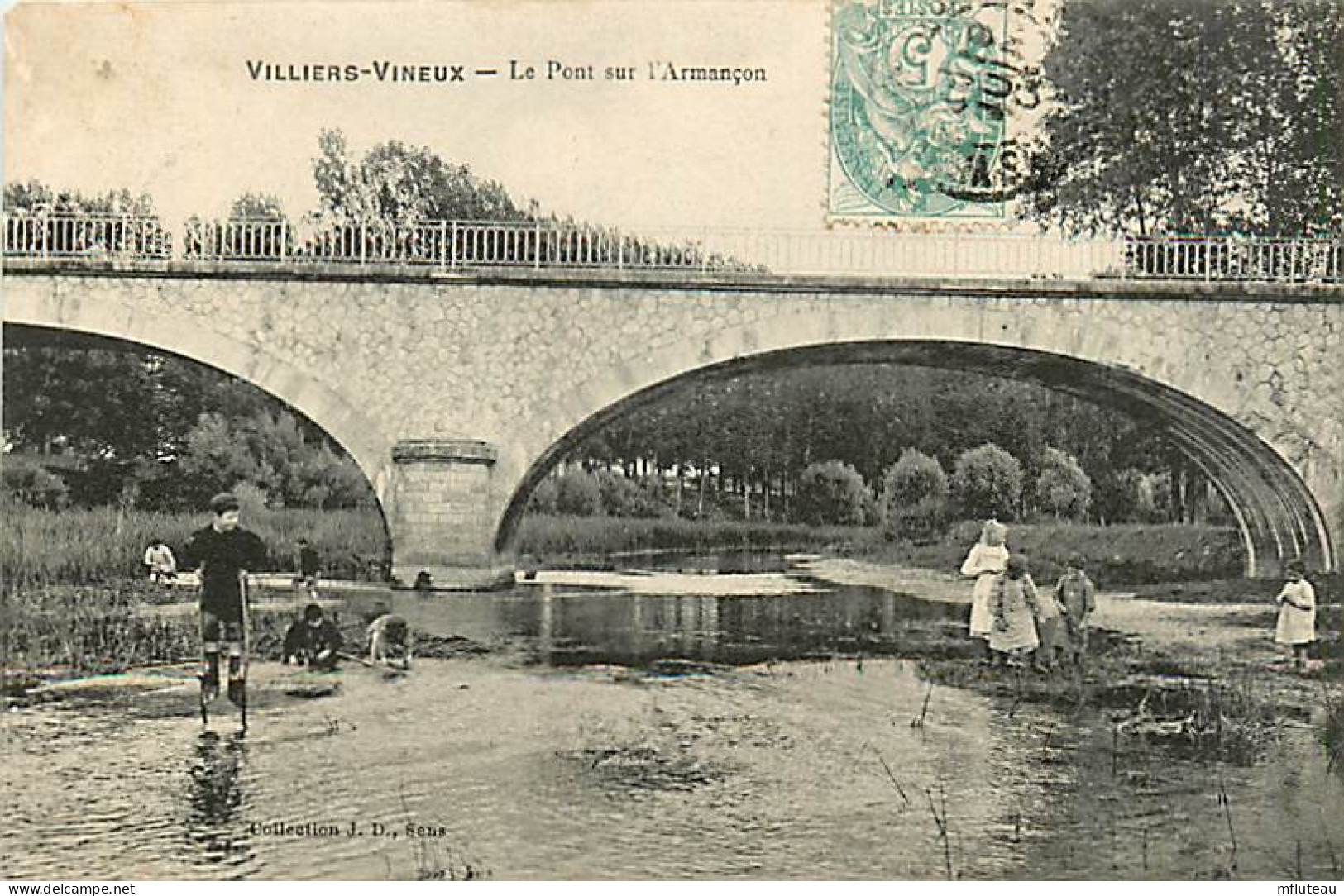 89* VILLIERS VINEUX Pont         MA97,1186 - Autres & Non Classés