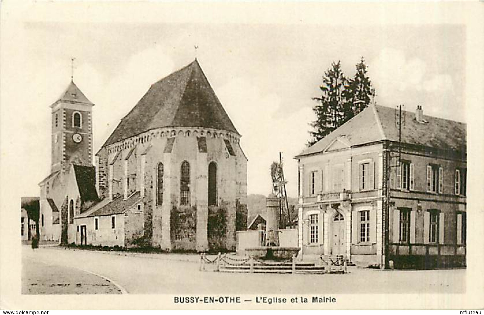 89* BUSSY EN OTHE  Mairie         MA97,1168 - Sonstige & Ohne Zuordnung