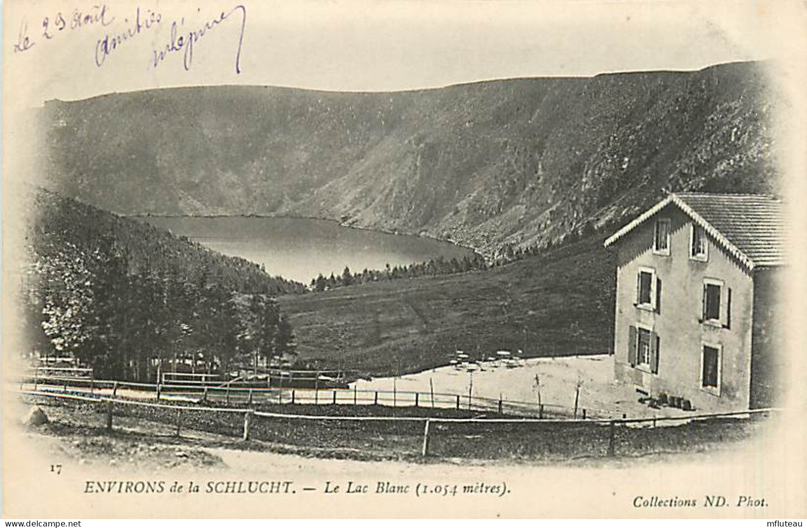 88* LA SCHLUCHT  Lac Blanc        MA97,1158 - Autres & Non Classés