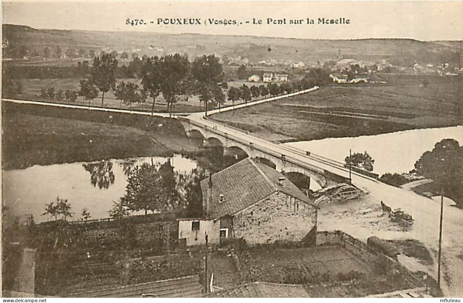 88* POUXEUX  Pont        MA97,1046 - Pouxeux Eloyes