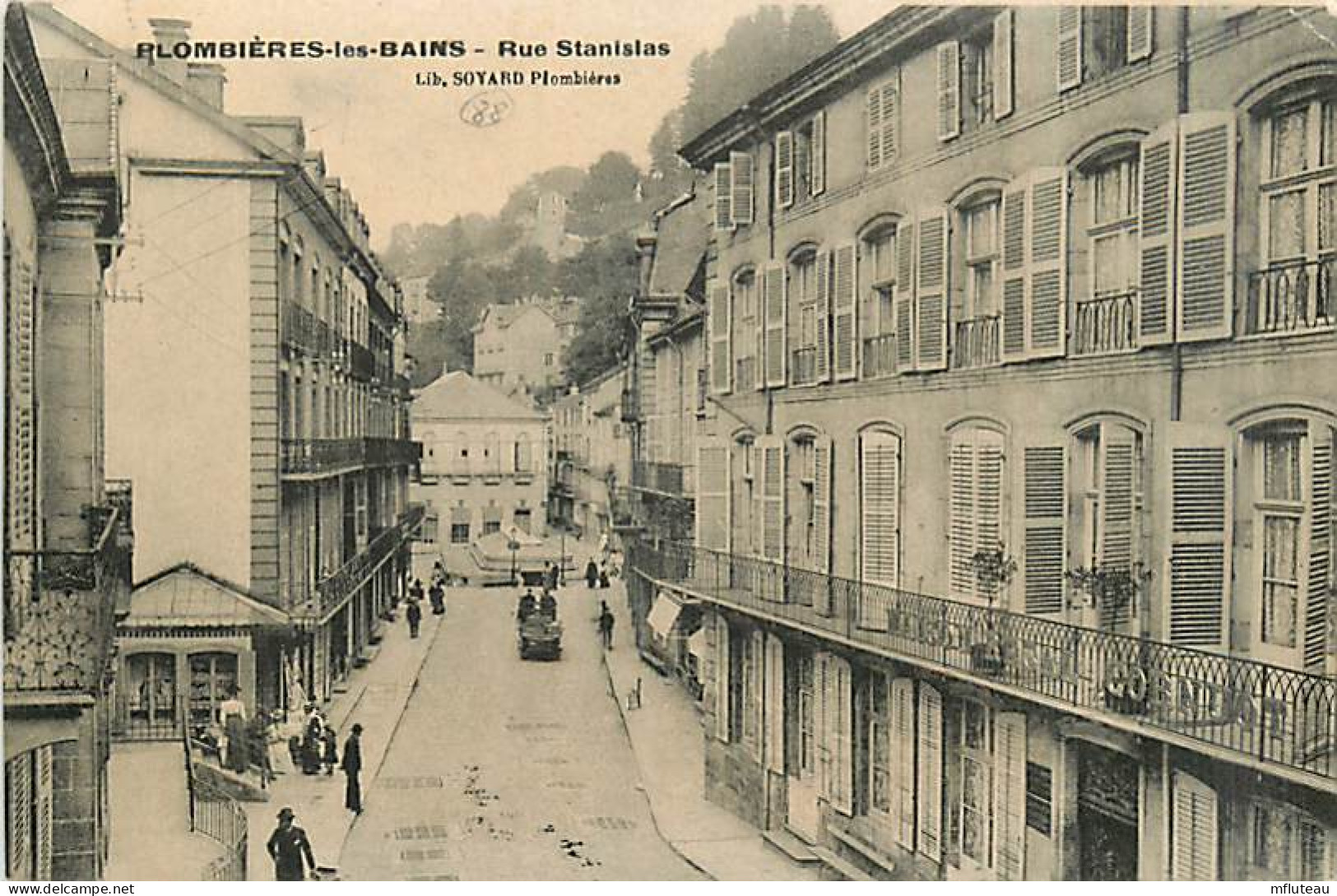 88* PLOMBIERES LES BAINS         Rue Stanislas  MA97,1034 - Plombieres Les Bains