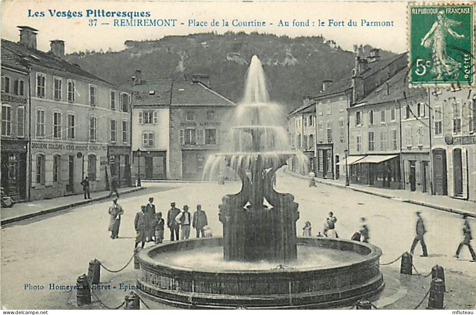 88* REMIREMONT Place De La Courtine       MA97,1001 - Remiremont
