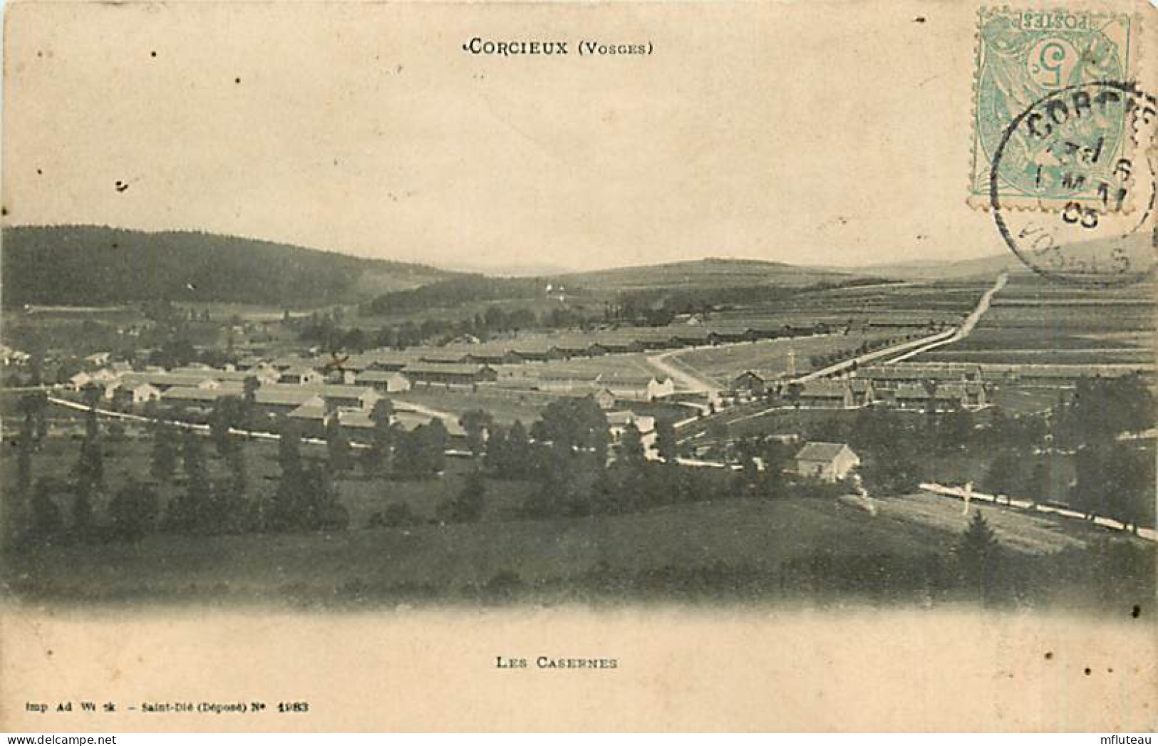 88* CORCIEUX  Les Casernes         MA97,0983 - Corcieux