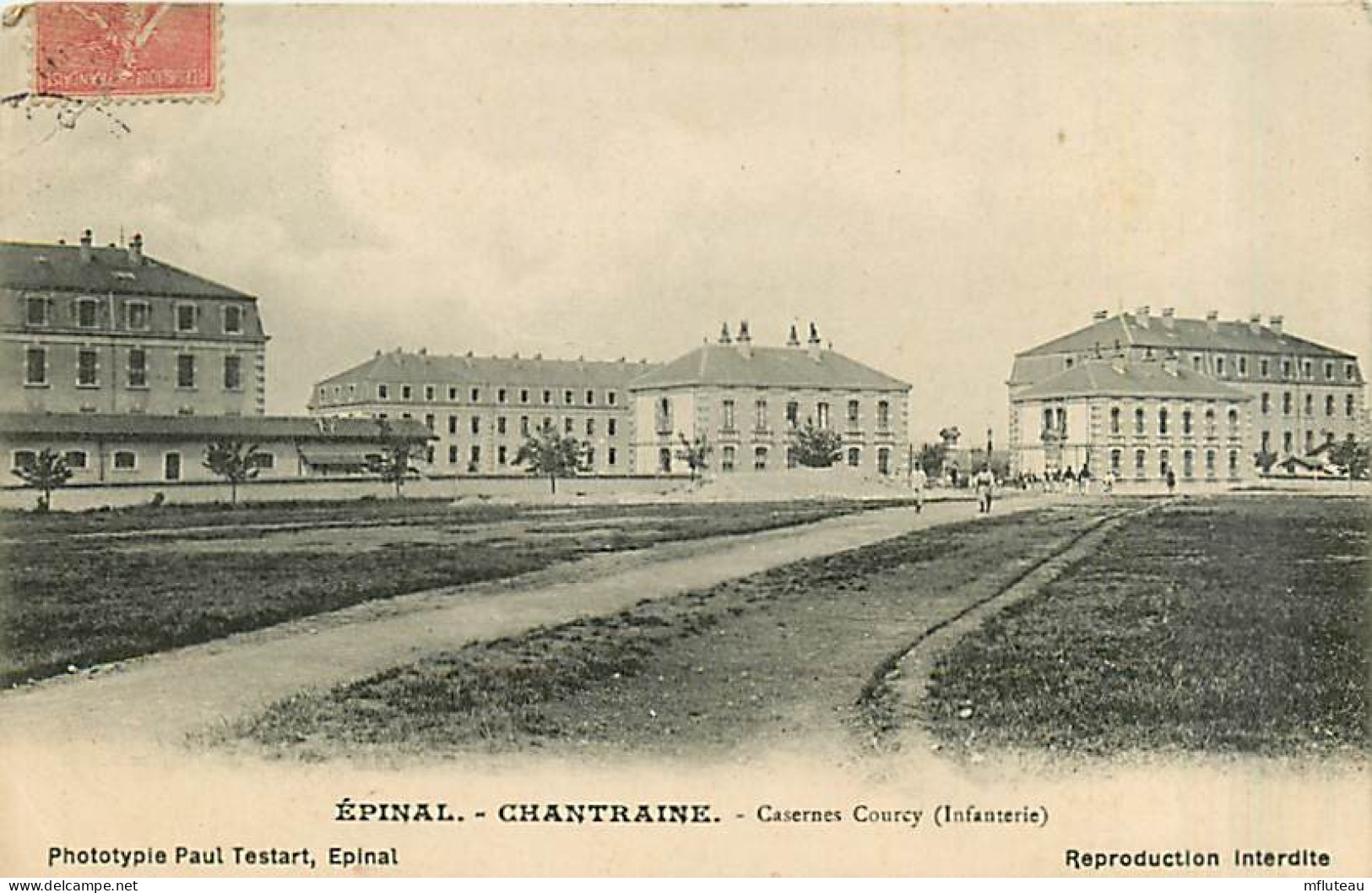 88* EPINAL  CHANTRAINE  Caserne Courcy (infanterie)        MA97,0974 - Epinal