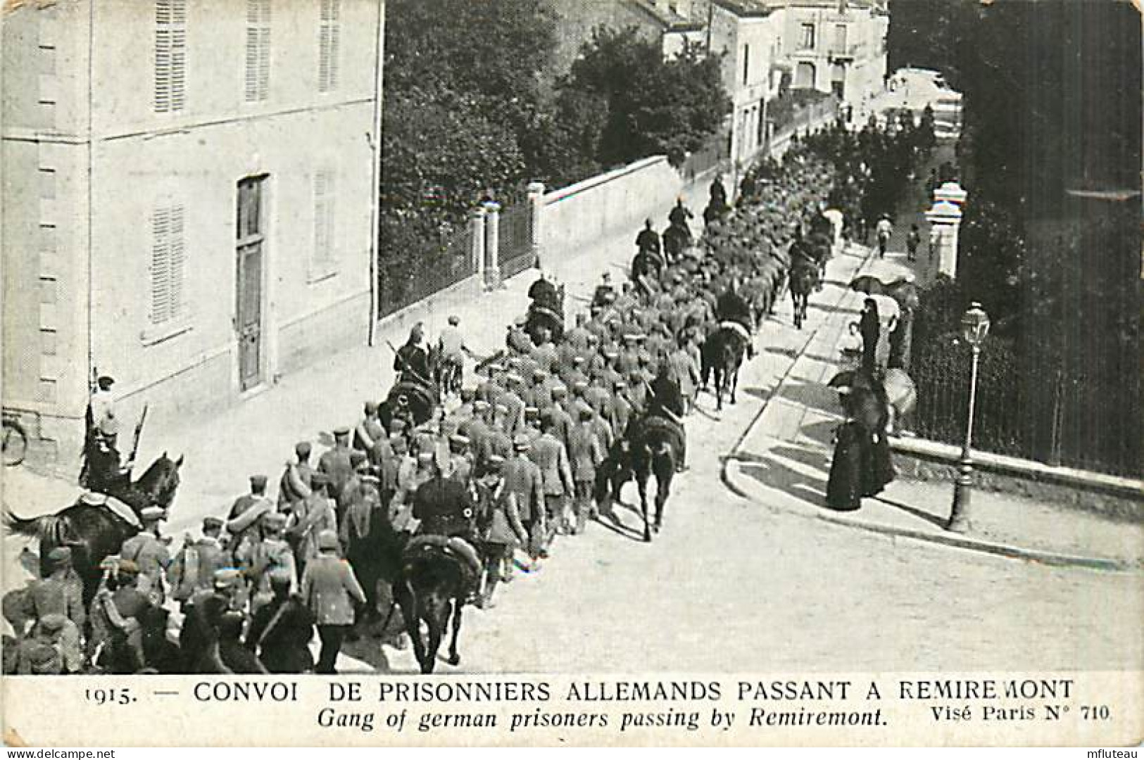 88* REMIREMONT  Prisonniers Allemands    1915     MA97,0944 - War 1914-18