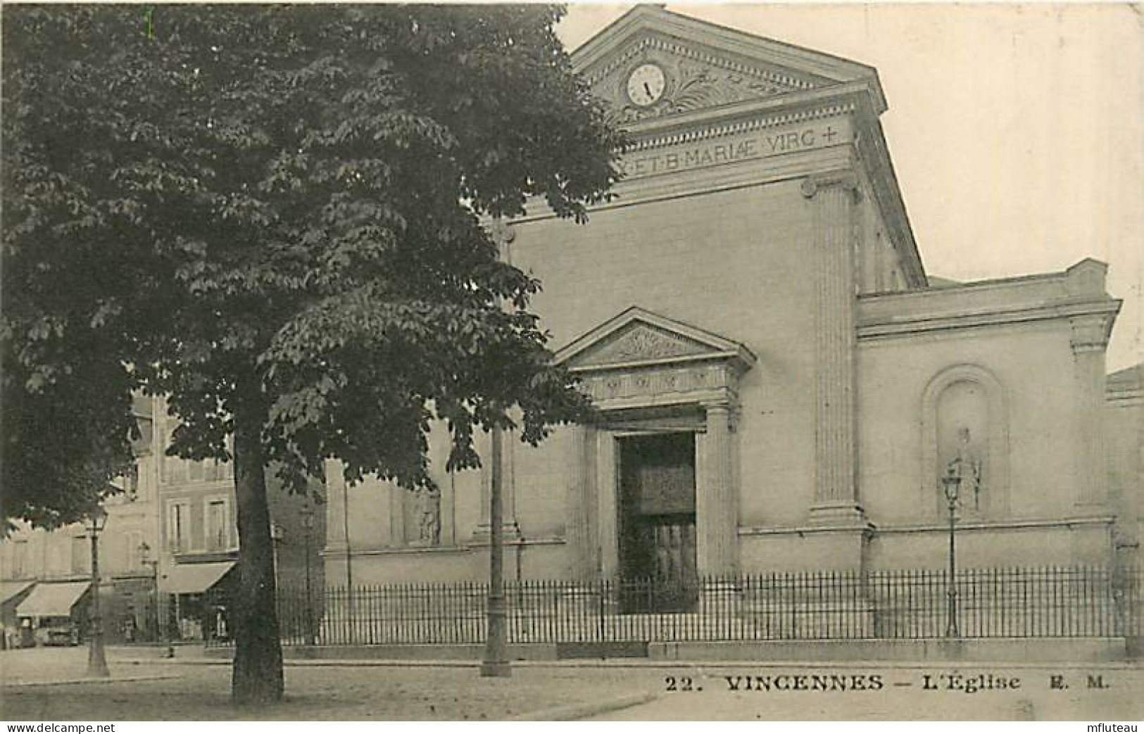 94* VINCENNES  Eglise           MA98,0670 - Vincennes