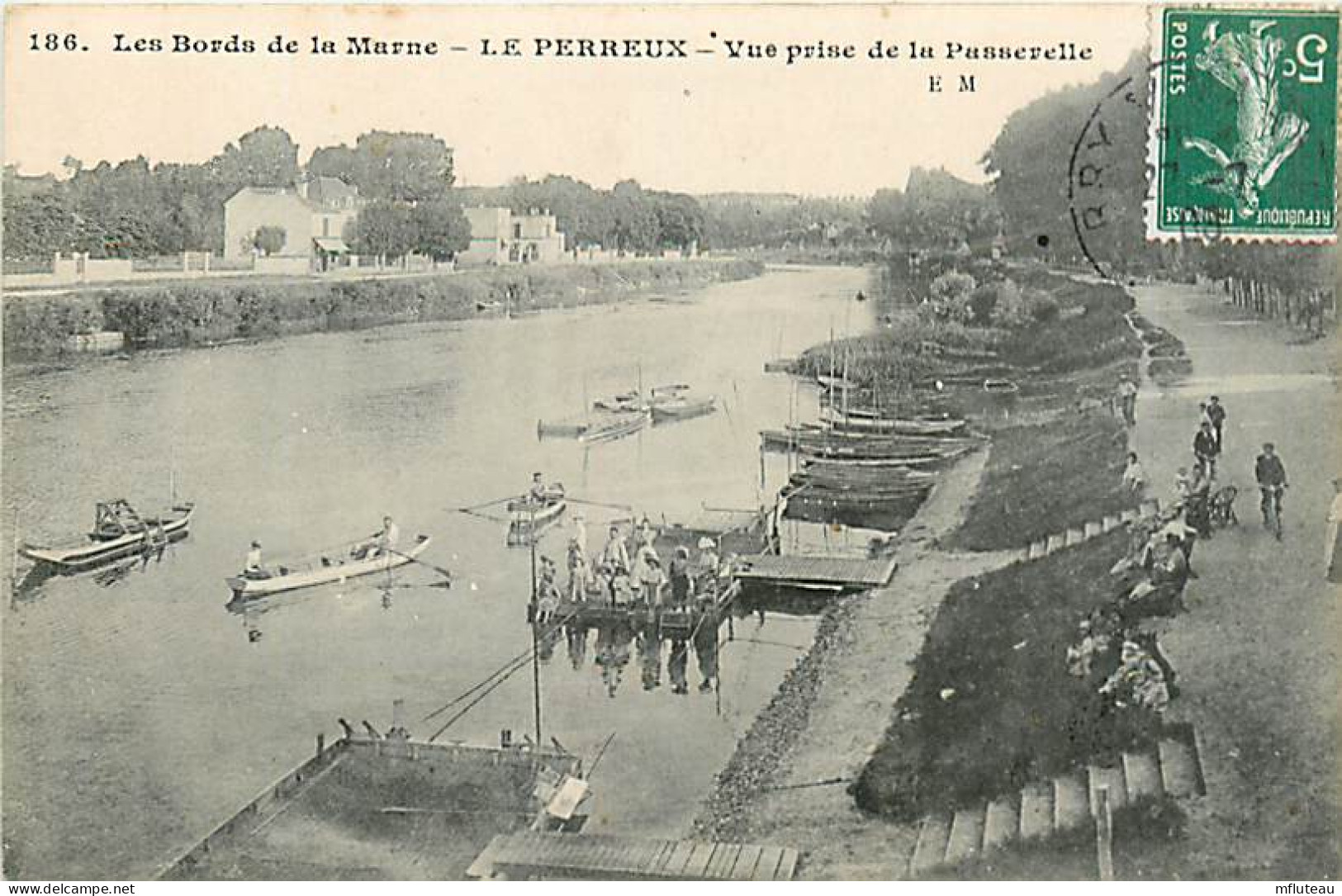 94* LE PERREUX  Prise De La Passerelle           MA98,0646 - Le Perreux Sur Marne