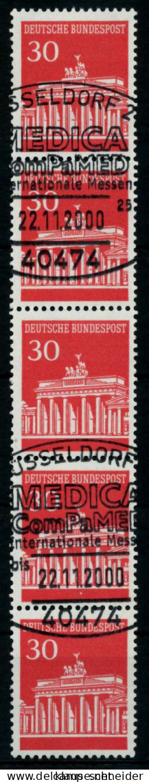 BRD DS BRAND. TOR Nr 508vR Gestempelt 5ER STR X74BD3A - Used Stamps