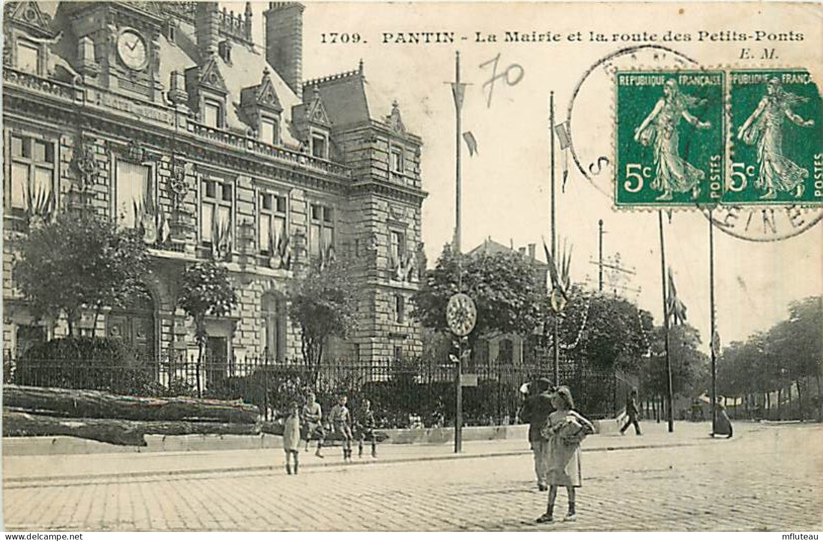 93* PANTIN Mairie            MA98,0592 - Pantin