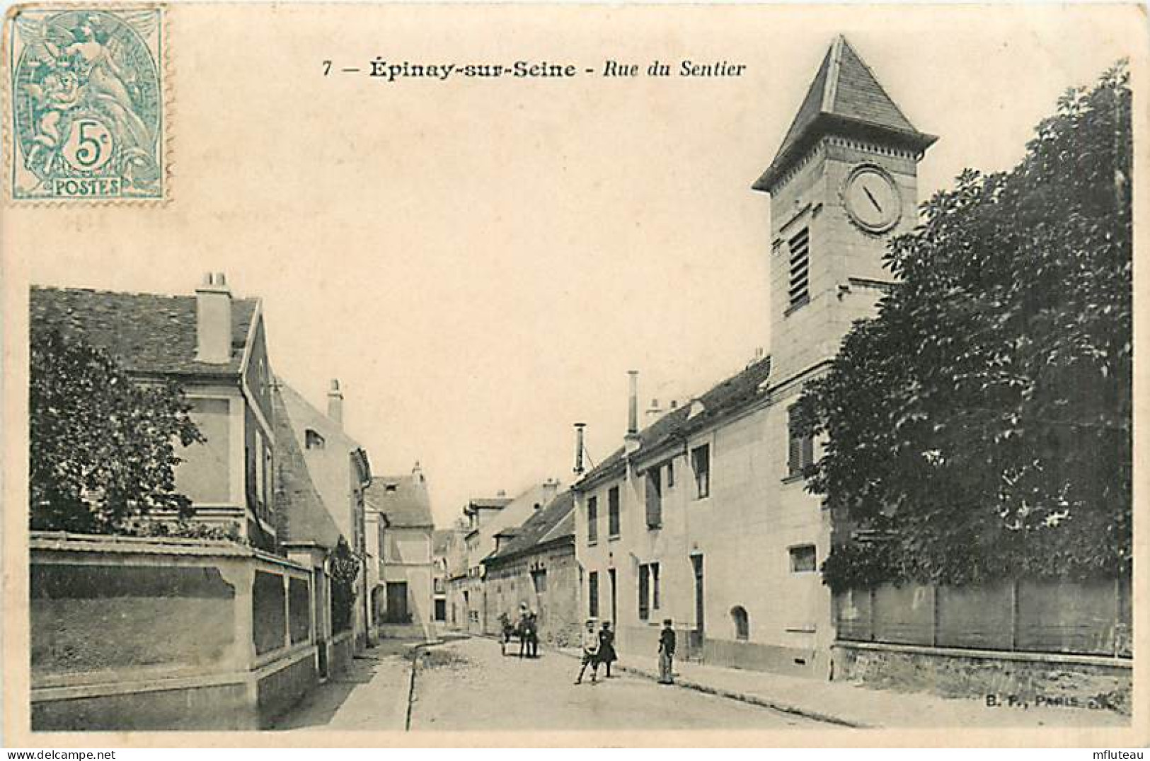 93* EPINAY SUR SEINE   Rue Du Sentier          MA98,0559 - Andere & Zonder Classificatie