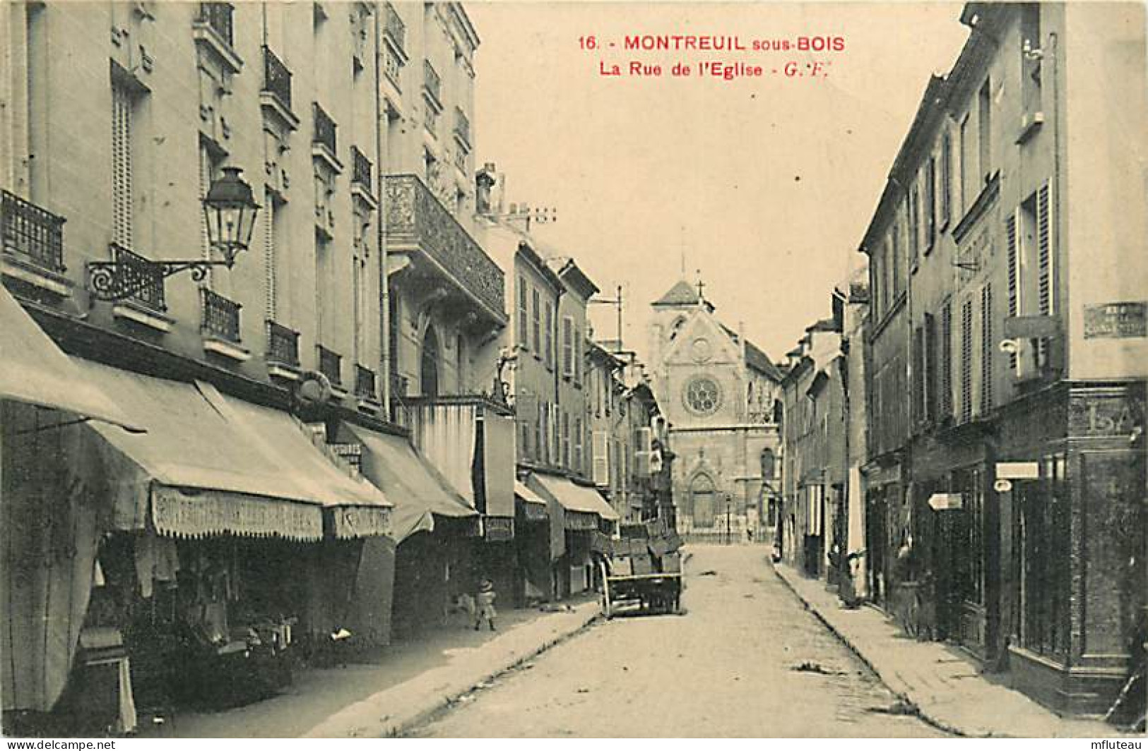 93* MONTREUIL SOUS BOIS  Rue De L Eglise             MA98,0534 - Montreuil