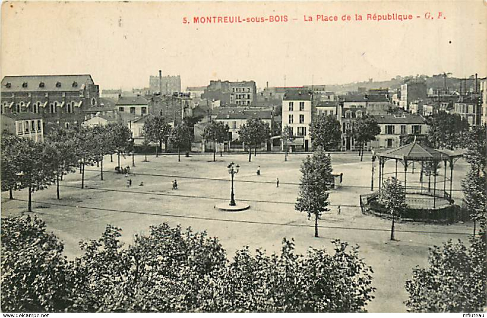 93* MONTREUIL SOUS BOIS  Place Republique             MA98,0532 - Montreuil