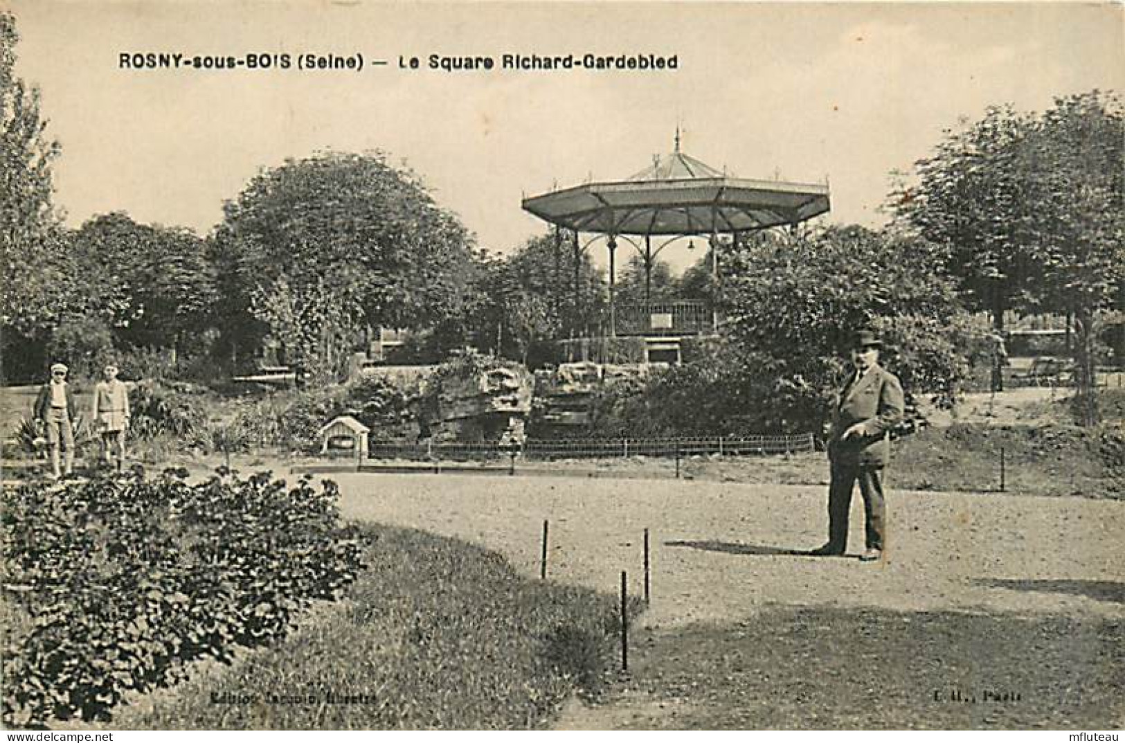 93* ROSNY SOUS BOIS   Square Gardebled           MA98,0524 - Rosny Sous Bois