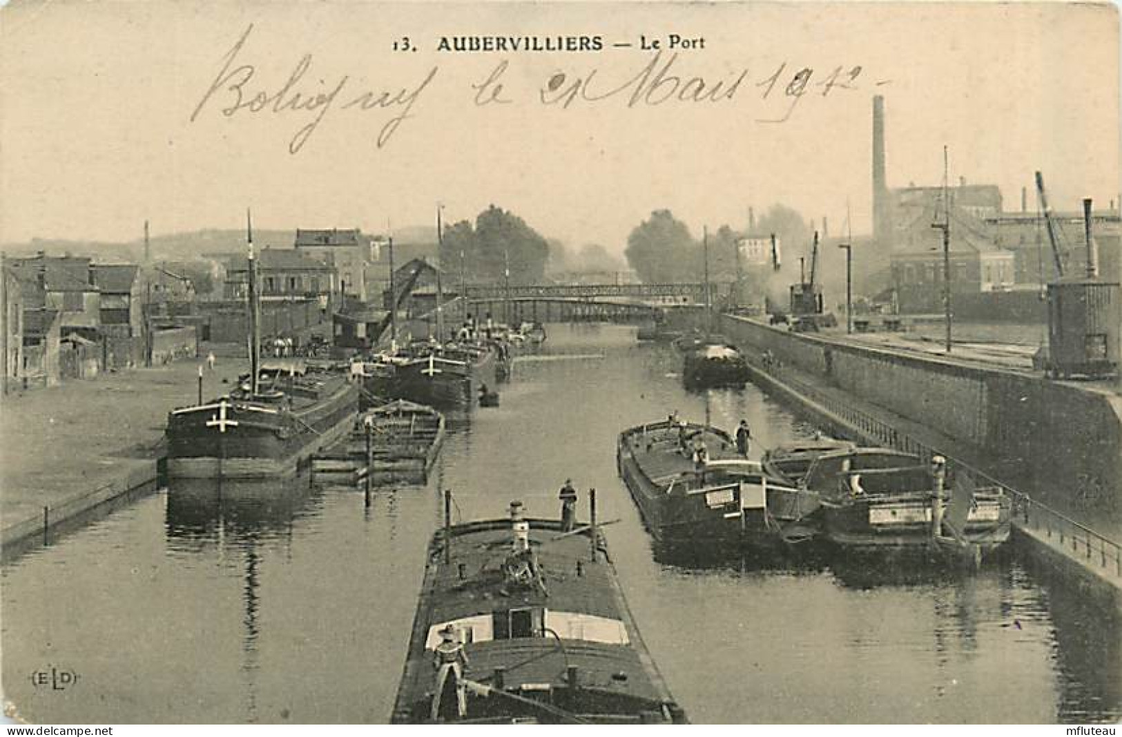 93* AUBERVILLIERS Port            MA98,0518 - Aubervilliers