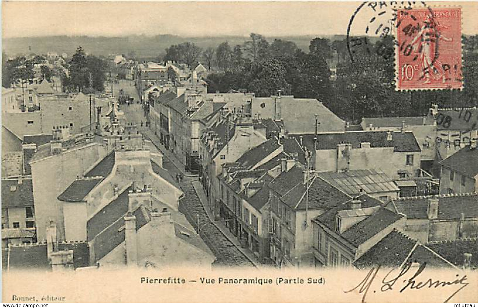 93* PIERREFITTE Partie Sud           MA98,0506 - Pierrefitte Sur Seine