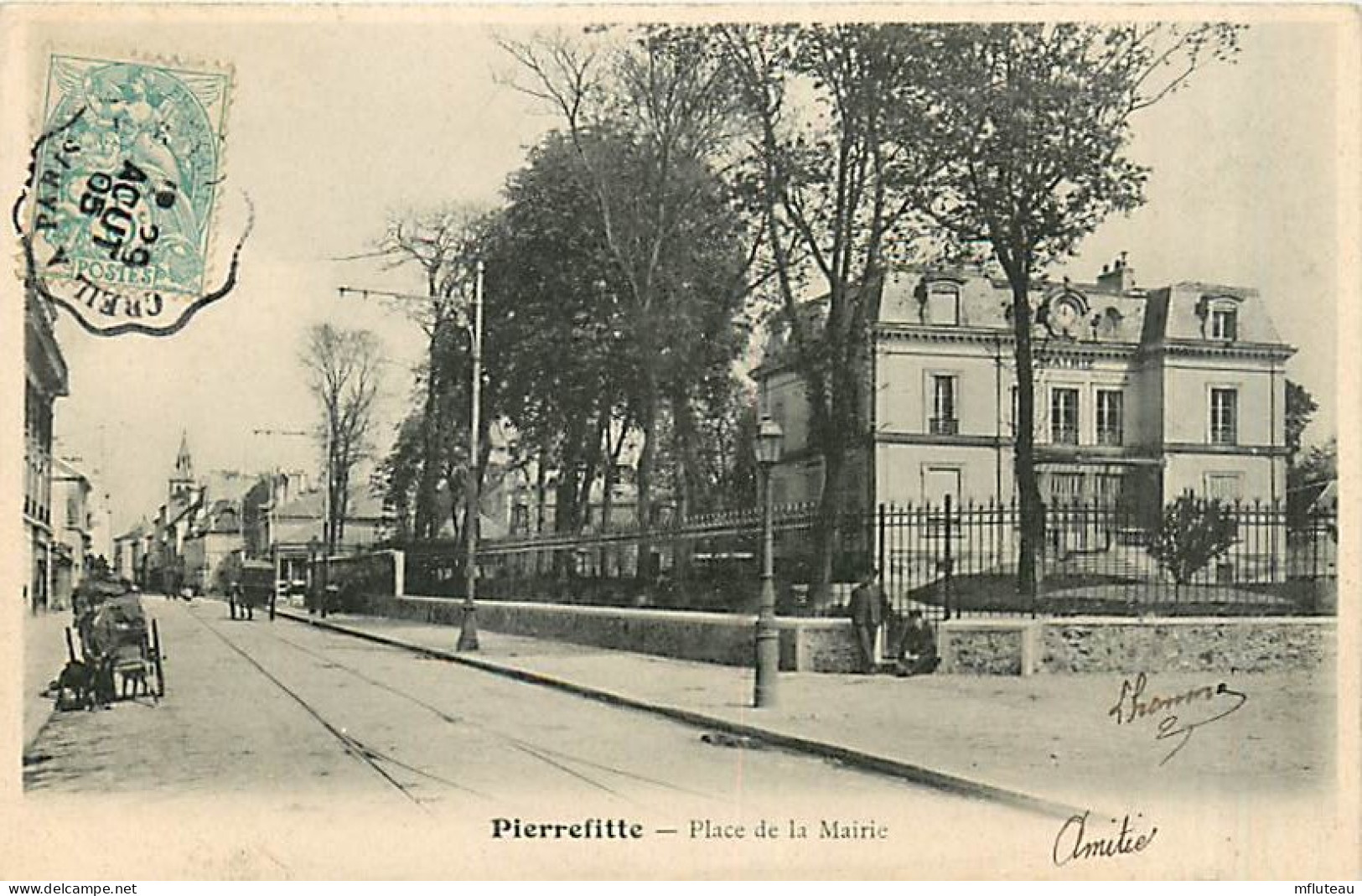 93* PIERREFITTE   Place De La Mairie             MA98,0500 - Pierrefitte Sur Seine