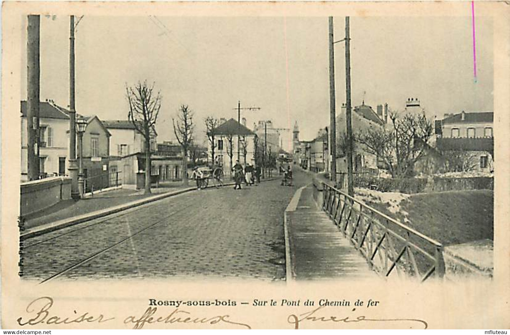 93* ROSNY SOUS BOIS  Pont Chemin De Fer            MA98,0487 - Rosny Sous Bois