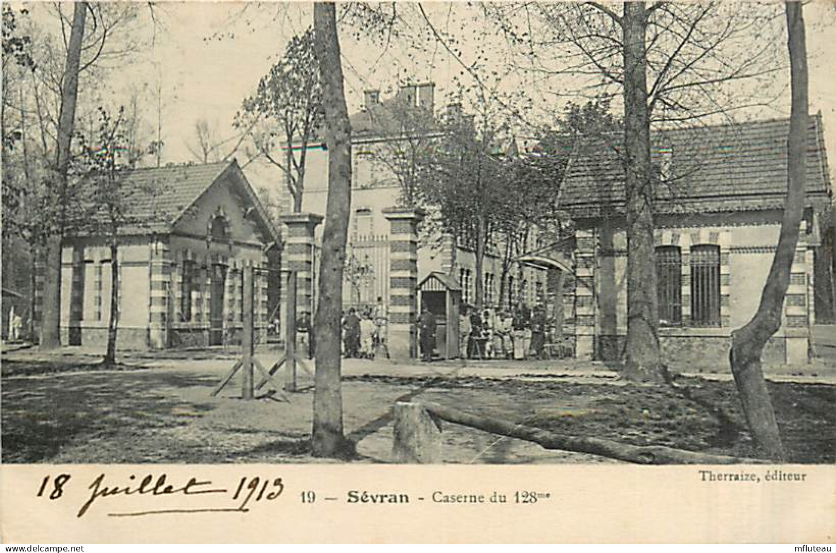 93* SEVRAN  Cserne Du 128 Eme            MA98,0477 - Sevran