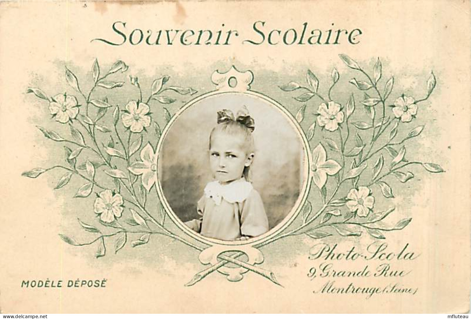 92* MONTROUGE  Souvenir Scolaire (photo)           MA98,0362 - Montrouge