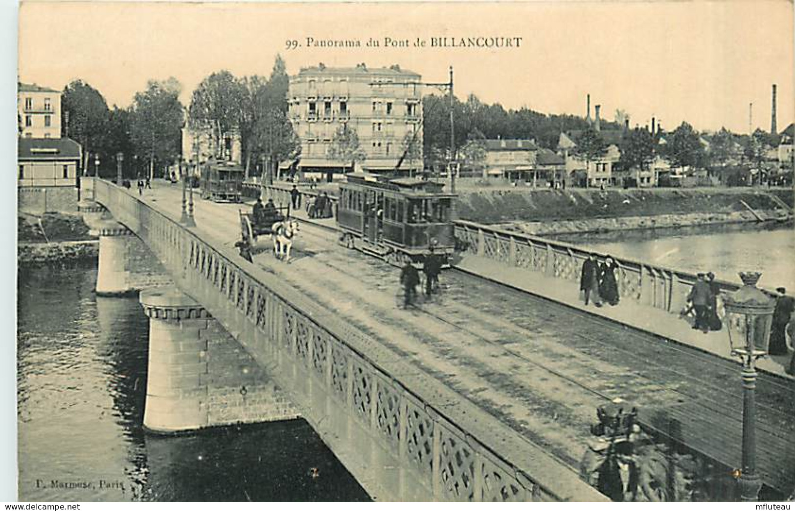 92* BILLANCOURT  Pont         MA98,0279 - Boulogne Billancourt