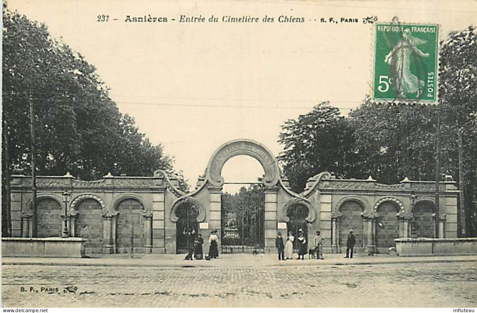 92* ASNIERES Cimetiere Chiens           MA98,0271 - Asnieres Sur Seine