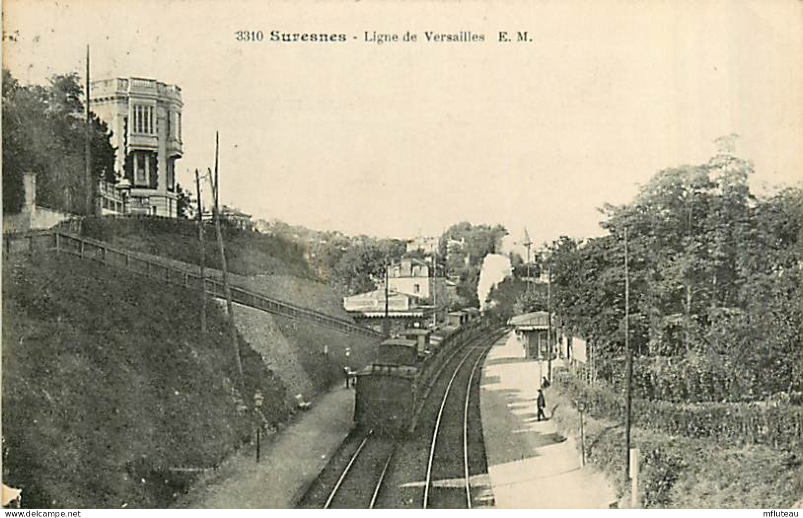 92* SURESNES Ligne De Versailles            MA98,0256 - Suresnes