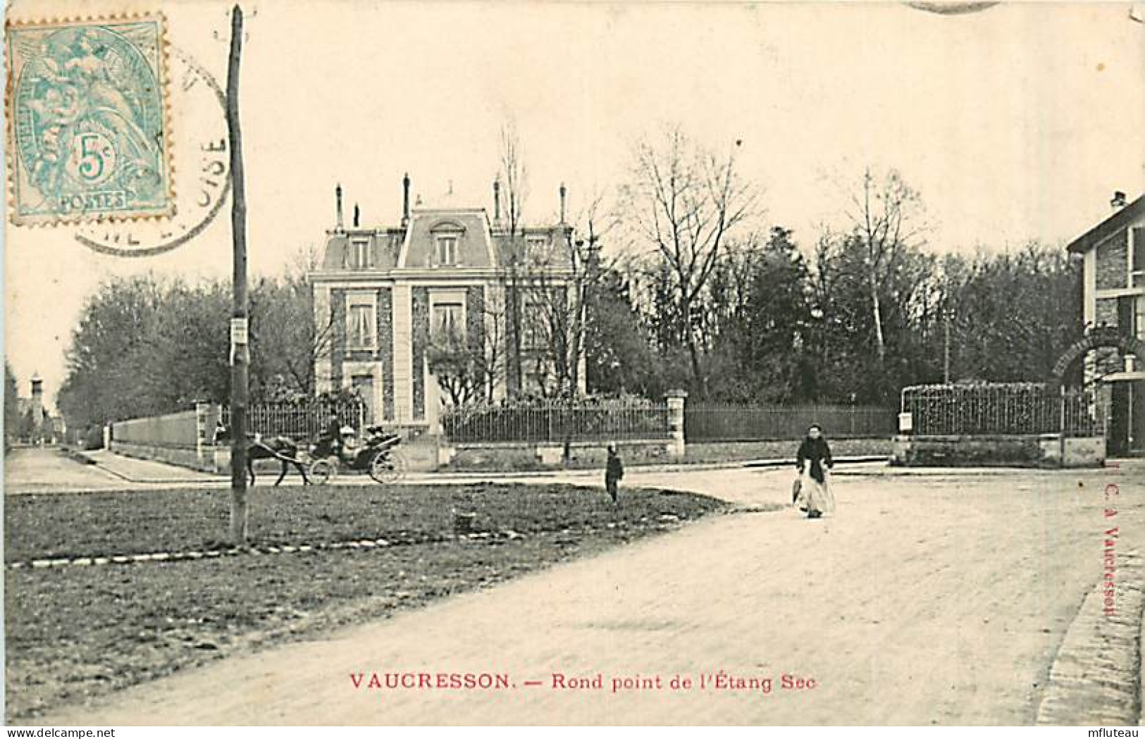 92* VAUCRESSON Rond Point Etang Sec         MA98,0223 - Vaucresson