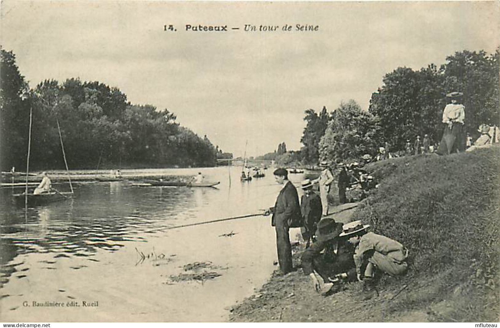 92* PUTEAUX  Seine  Pecheurs           MA98,0215 - Puteaux