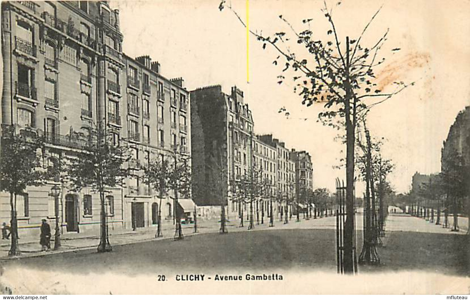 92* CLICHY Av Gambetta           MA98,0186 - Clichy