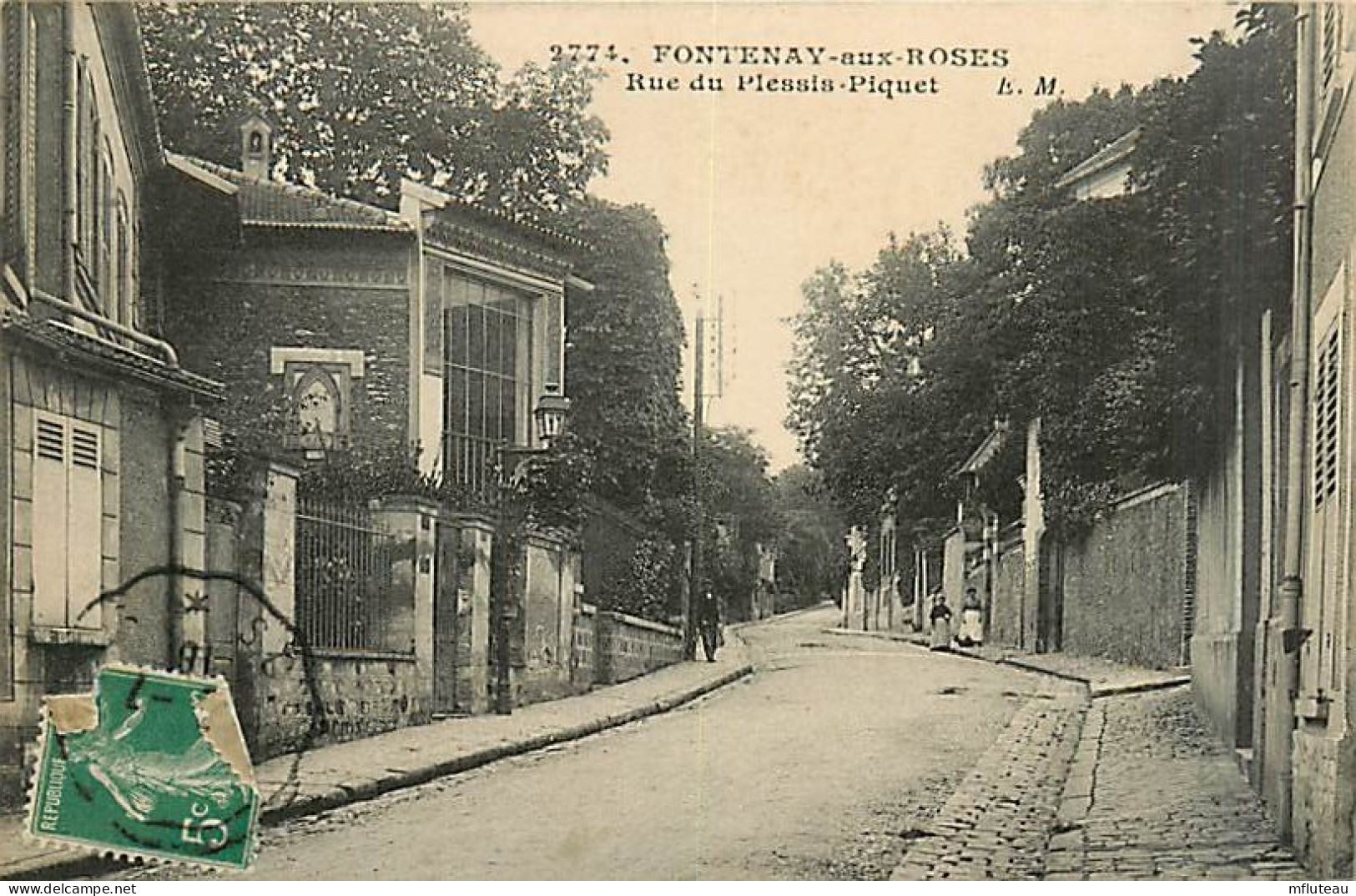 92* FONTENAY AUX ROSES  Rue Du Plessis Piquet           MA98,0169 - Fontenay Aux Roses