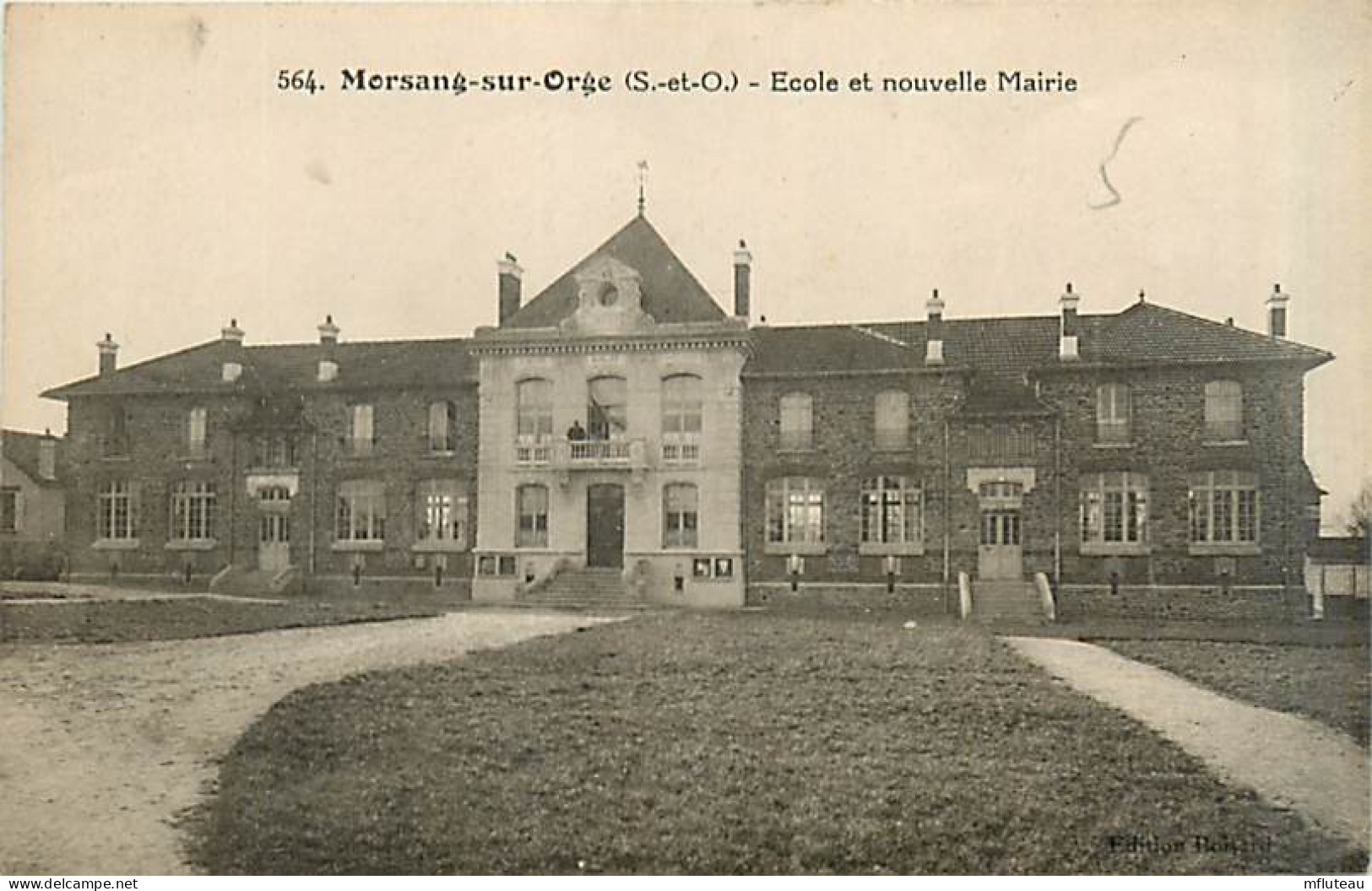 91* MORSANG SUR ORGE  Ecole  Mairie            MA98,0156 - Morsang Sur Orge