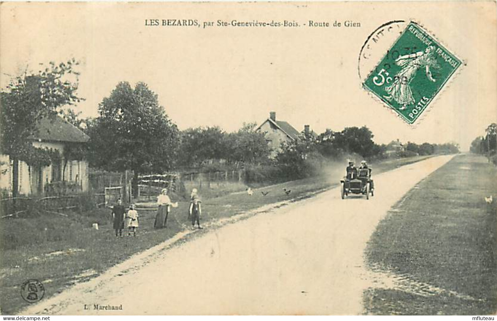 91* LES BEZARDS  Route De Gien            MA98,0120 - Autres & Non Classés