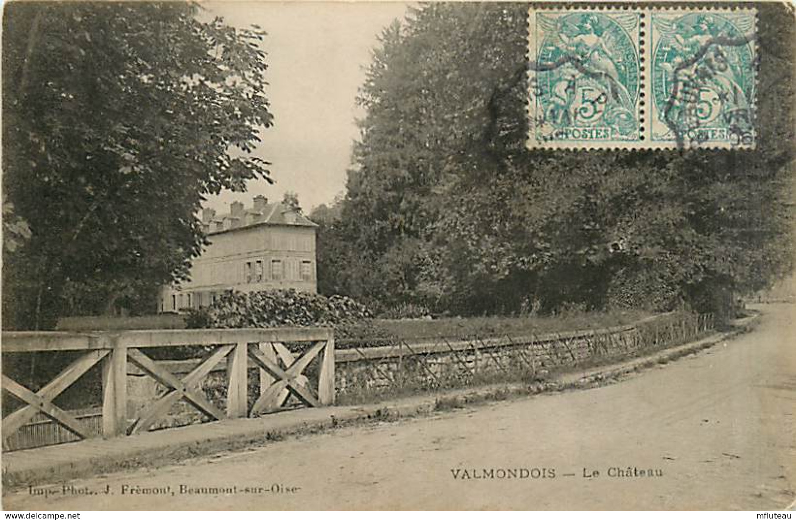 95* VALMONDOIS  Chateau             MA98,1118 - Autres & Non Classés