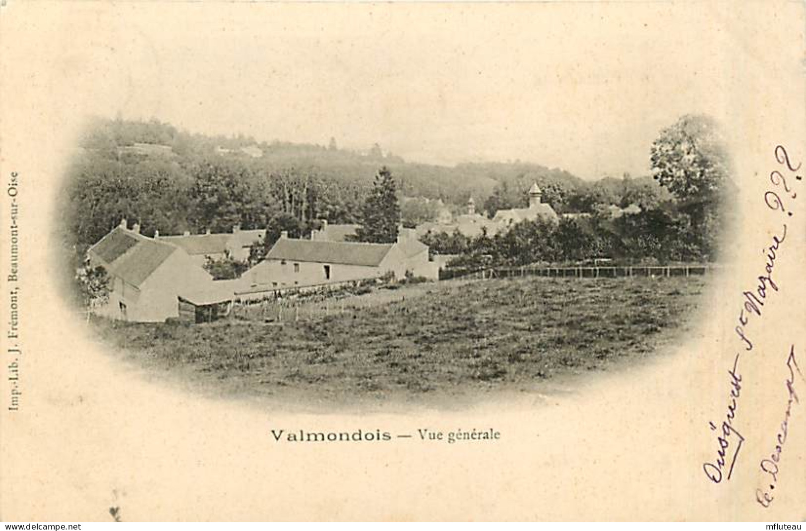 95* VALMONDOIS  Vue Generale             MA98,1129 - Autres & Non Classés