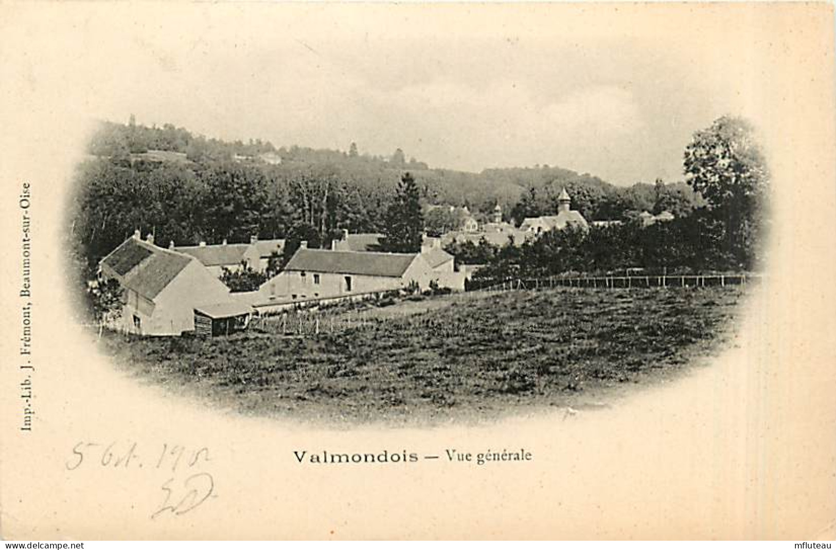 95* VALMONDOIS  Vue Generale             MA98,1128 - Autres & Non Classés