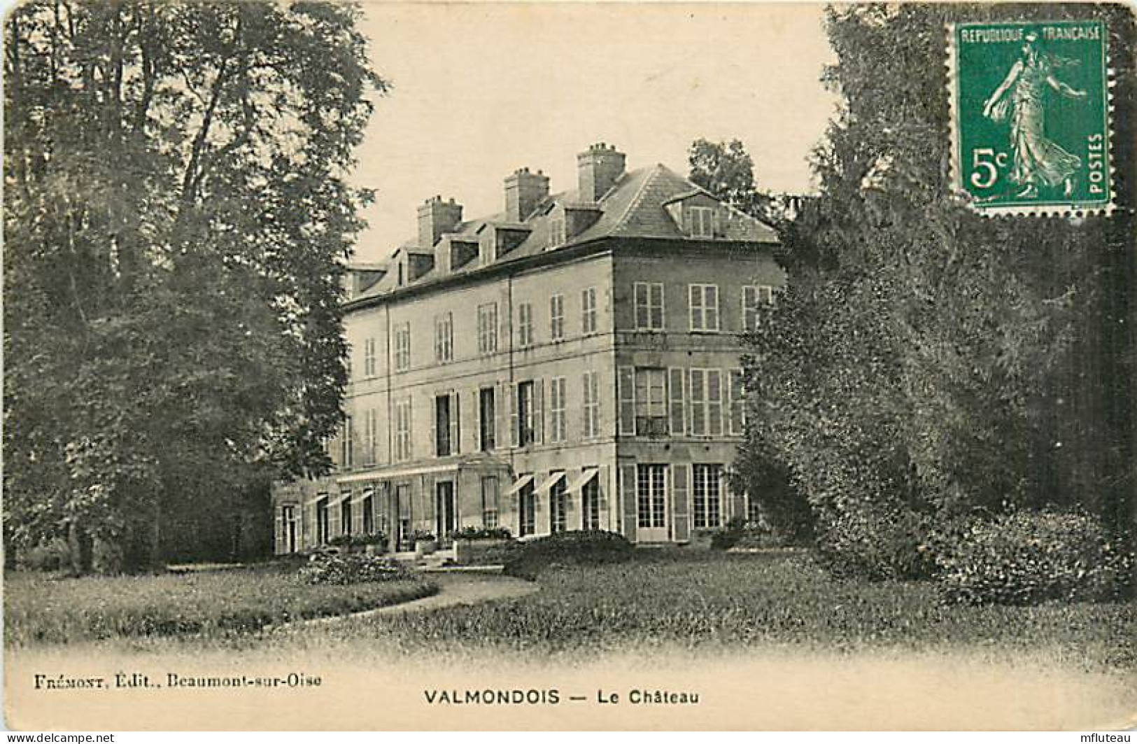 95* VALMONDOIS   Chateau   MA98,1097 - Autres & Non Classés