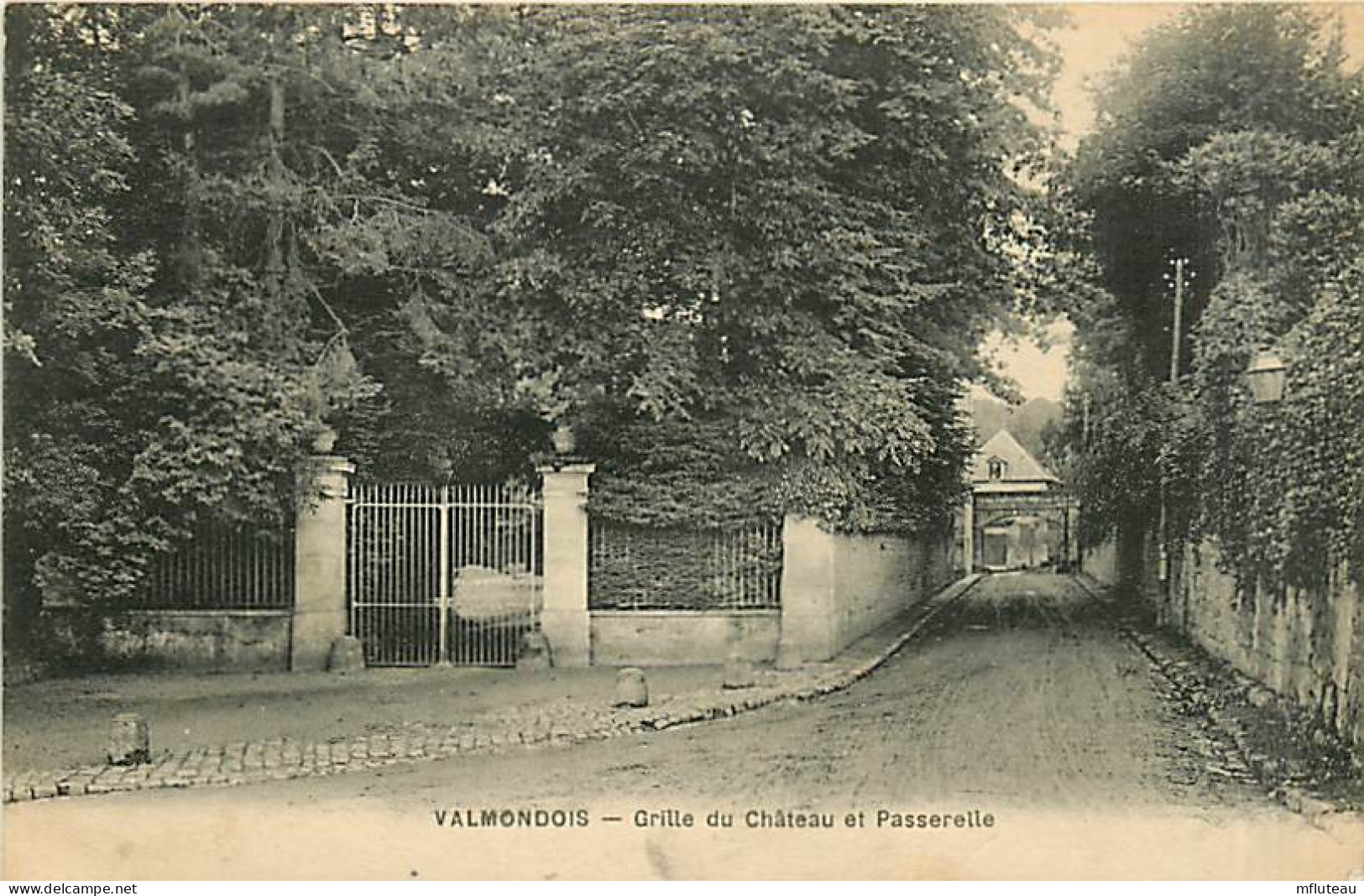 95* VALMONDOIS  Entree  Chateau  MA98,1091 - Autres & Non Classés